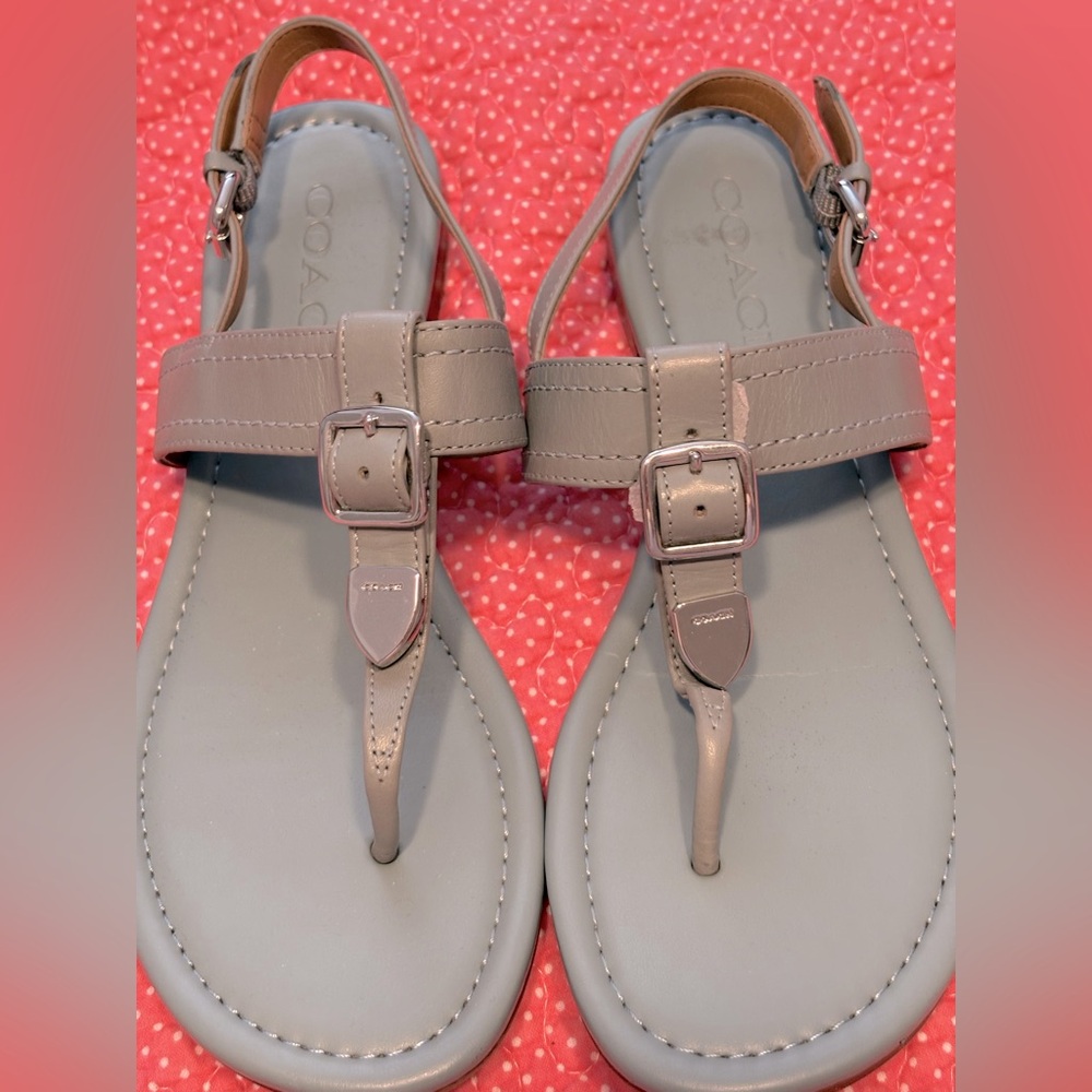 Authentic Coach Sandals Size 6.5